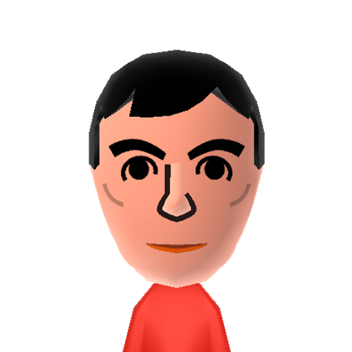 AlanHarper Mii character: The freeloading brother on TV's "Two and a Half Men", played by Jon Cryer.