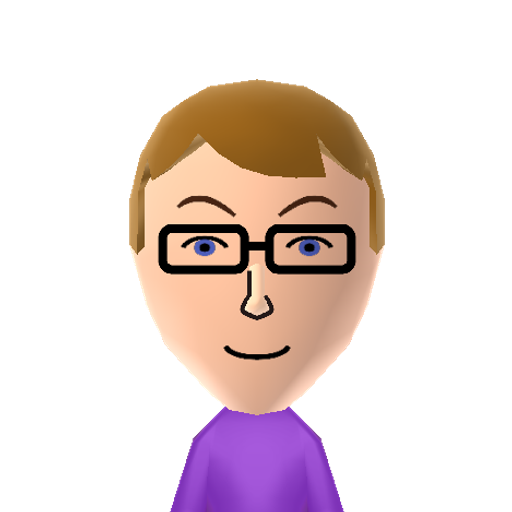 Gray Mii character: A Mii used for Nintendo Network ID Benevoson by Gray.