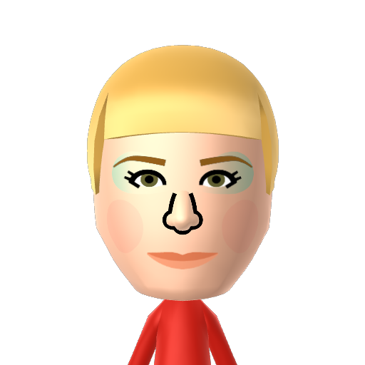 Heidi Klum Mii character: Heidi Klum model and TV Host.
