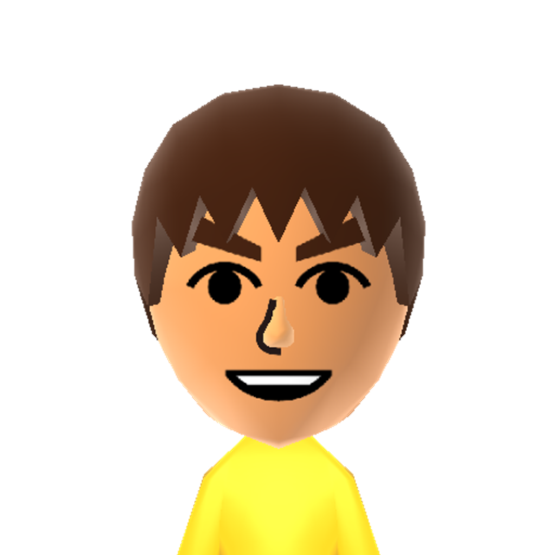 sacha Mii character: NNID: michelwww
