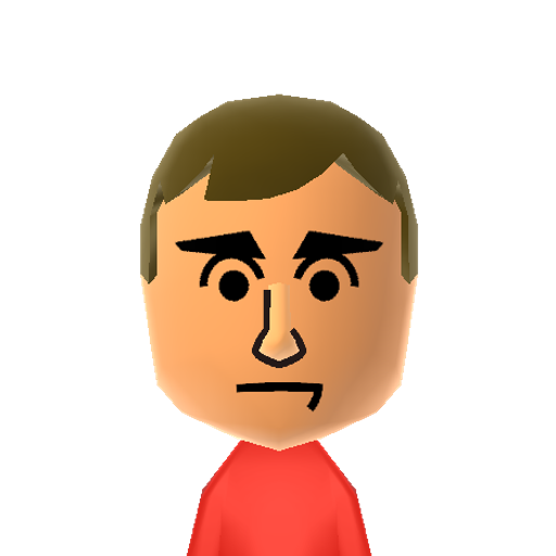 joenew13 Mii character: A Mii from Disney Channel All-Star Party.