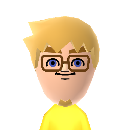 Failboat Mii character: Failboat's official Mii from his Miitopia playthrough