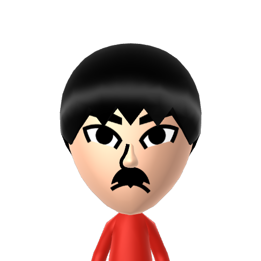 A. Hitler Mii character: These are extracted and derived from the Mii Central Miis from the 3DS Miitopia.