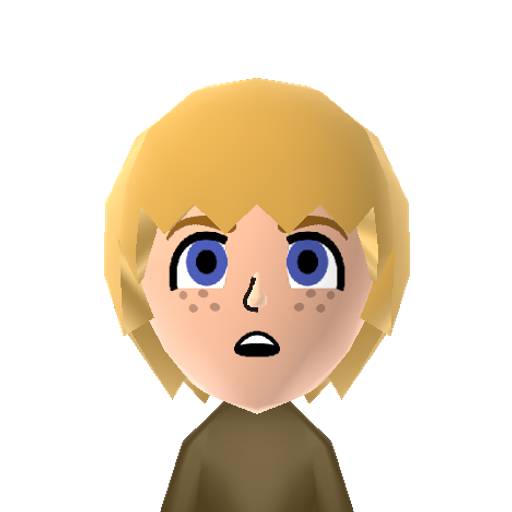 Armin Mii character preview