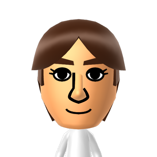 てらもと Mii character: A Mii from Jinsei Game Wii