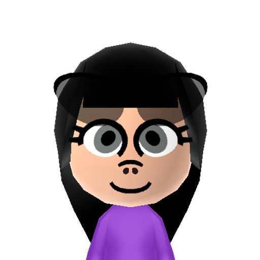 Twilight Mii character preview