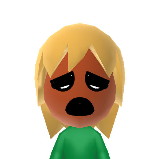 Deku Link Mii character: After Link puts on the Deku Mask he transform to Deku Link.