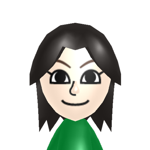 Mayra Mii character: A Mii used for Nintendo Network ID mayrajuarez by Mayra.