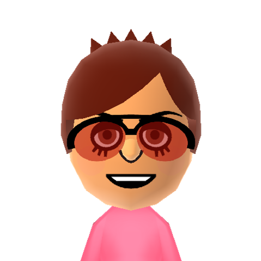 Flower Mii character preview