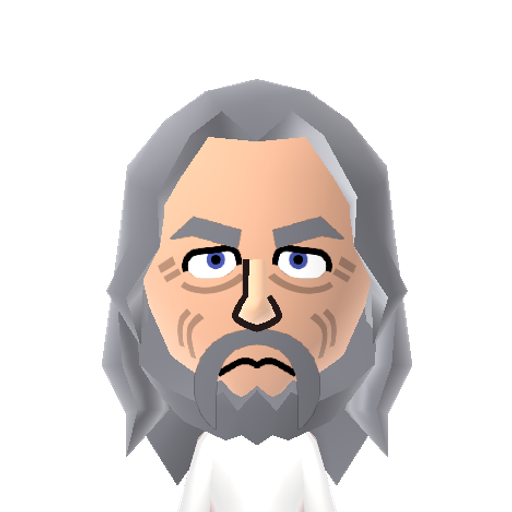 Gandalf Mii character preview