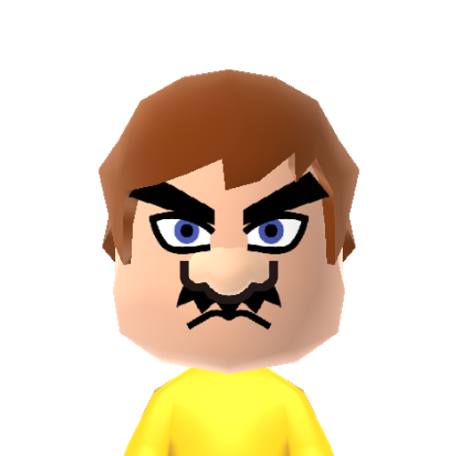 Wario Mii character: Mario's greedy, money-hungry, gross rival. He made his first appearance as a villain, stealing Mario's house while he was distracted saving Daisy, but has more recently left Mario alone in his own money-making exploits.