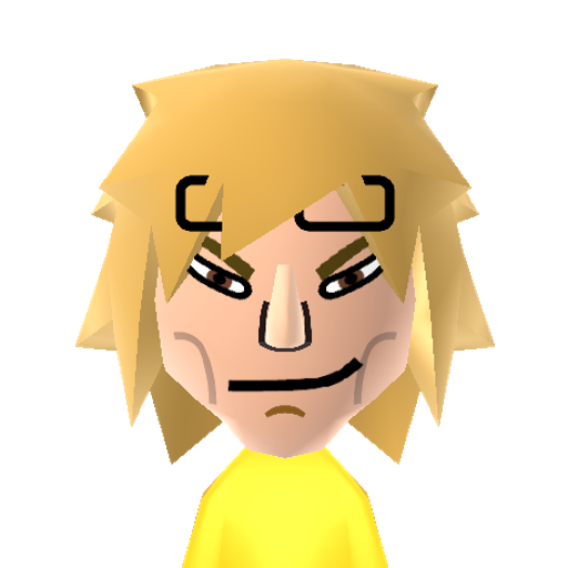 Dio Brando Mii character: This vampire is the main bad guy of JoJo's Bizarre Adventure. This is how he looks in Part 3: StarDust Crusaders. Known for sometimes shouting "WRYYYYYYYYYYYYY!"