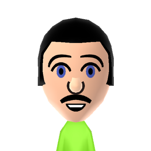 Luigi Mii character preview