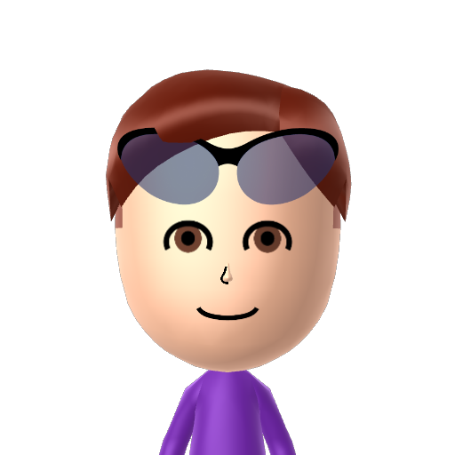 ? Mii character: A Mii uploaded to Check Mii Out Channel (WiiLInk)