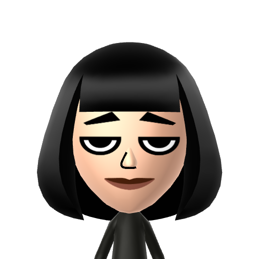 Gwen Mii character: from Total Drama Miis QR Codes [@michellemagnuson5108]