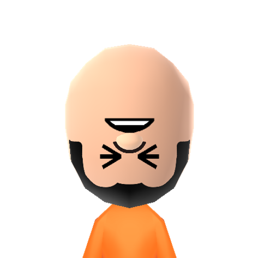 ud face Mii character: A mii whose head is upside-down