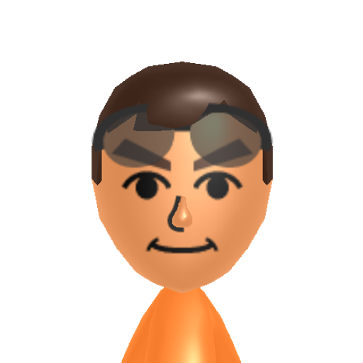 Vic Mii character: A Mii used for Nintendo Network ID vic050802 by Vic.