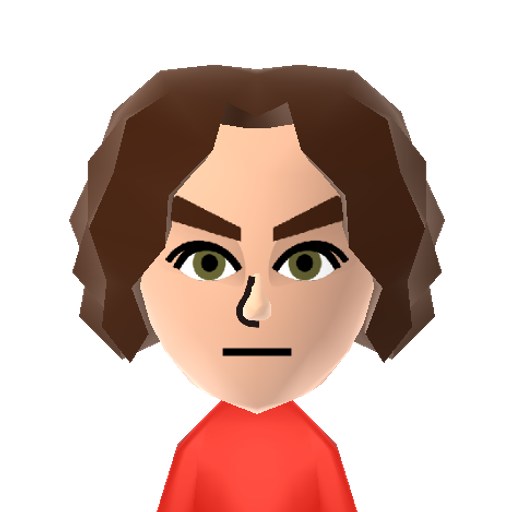 Ray Mii character preview