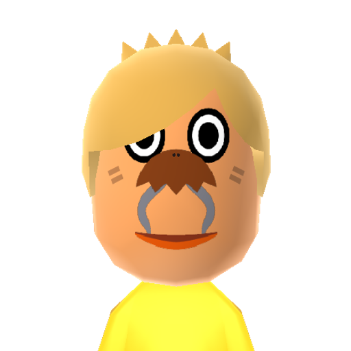 W. Chica Mii character preview