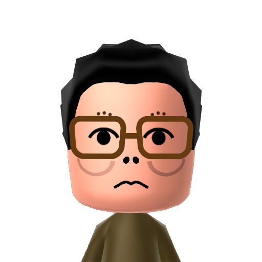 ? Mii character: A Mii uploaded to Check Mii Out Channel (WiiLInk)
