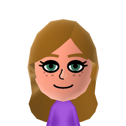 Annette Mii character: A Mii from Preston's Custom Mii Modpack (WSR)