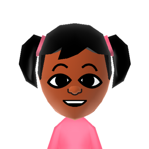 Dixie Mii character preview