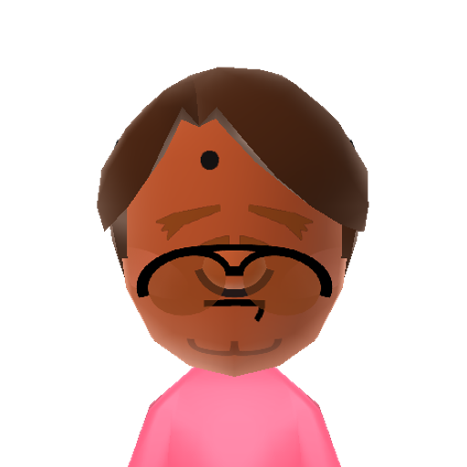 눀退椀㬀ⴀ儀褀 Mii character: another random mii because this gives me more uploads