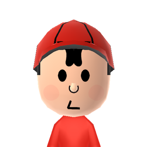 Ness Mii character: Main character from the game Earthbound. Also playable in the Super Smashbros. series.