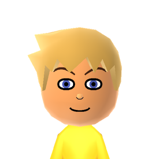 Steph♂ Mii character preview