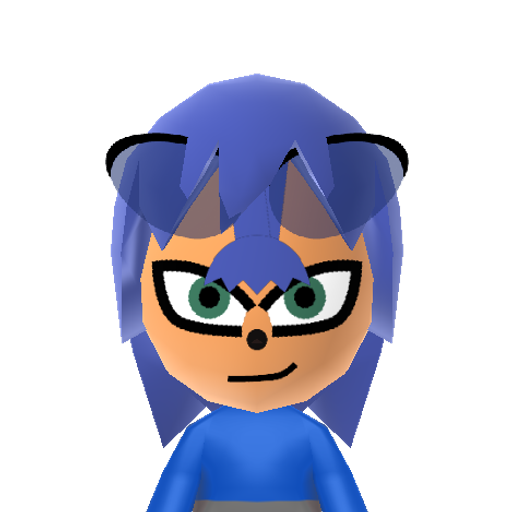 Sonic Mii character preview