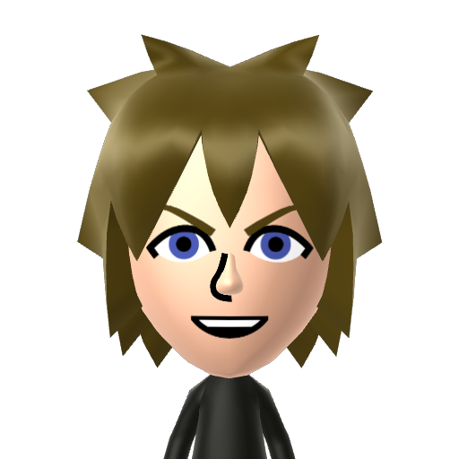 Sora Mii character: a Mii used in Mii Fighter QR Codes Series / Custom Mii Fighter Versus