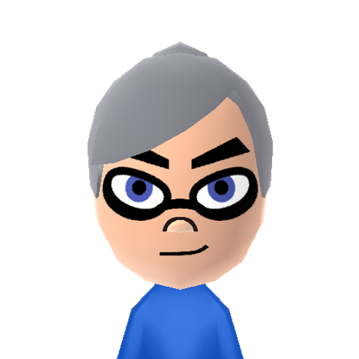 Inkling B. Mii character: From the Nintendo game "Splatoon"