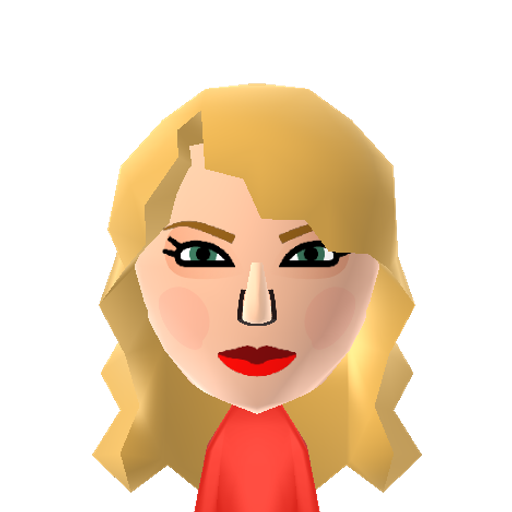 Taylor Mii character preview