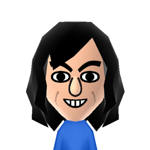 Bon Scott Mii character: late Lead singer of AC/DC