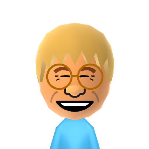 JohnDenver Mii character: Influential American Country singer from the 1970s who is famous for his hits "Leaving on a Jet Plane", "Annie's song", "Calypso", "Take Me Home Country Road" and "Rocky Mountain High".