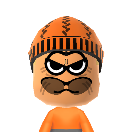 Garfield Mii character: These are extracted and derived from the Mii Central Miis from the 3DS Miitopia.