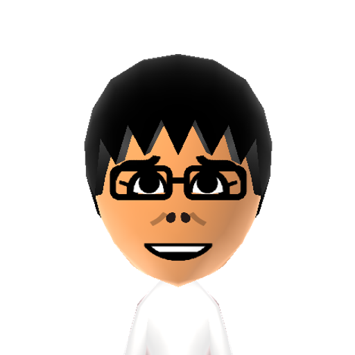 バッファローたけわか Mii character: A Mii from Yoshimoto Comedians