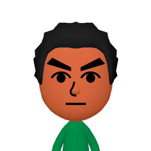 no name Mii character: This Mii is from the Switch SDK as a SampleDB Mii.