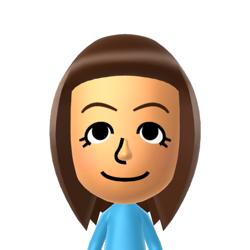 ムスメB Mii character: a Mii from Jinsei Game Wii