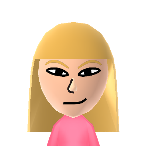 Evelyn Mii character preview