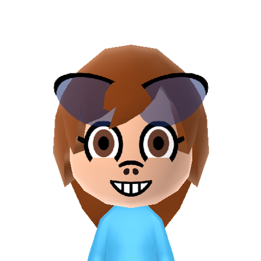Rainbow D. Mii character: She is one of the main characters in "My Little Pony: Friendship is Magic". She is a huge fan of the Wonderbolts and she dreams of one day joining their elite flying group. She represents the element of loyalty.