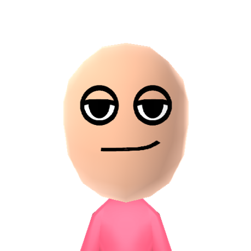 peach time Mii character: This is an internet meme derived from a 'rage comic' depicting a face with half-closed eyes. The face then produces a peach out of thin air and declares that it is peach time.