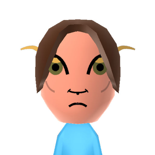 Avatar Mii character preview