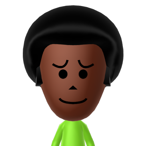 瞬瞰瞳瞵瞻瞽瞿矍矗矛 Mii character: This is a Mii for testing Mii nicknames.