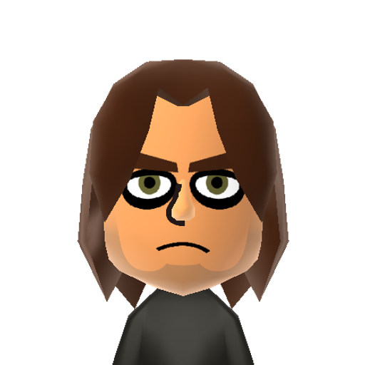 Bucky Mii character preview