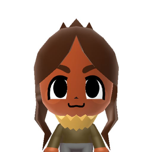 Eevee Mii character preview