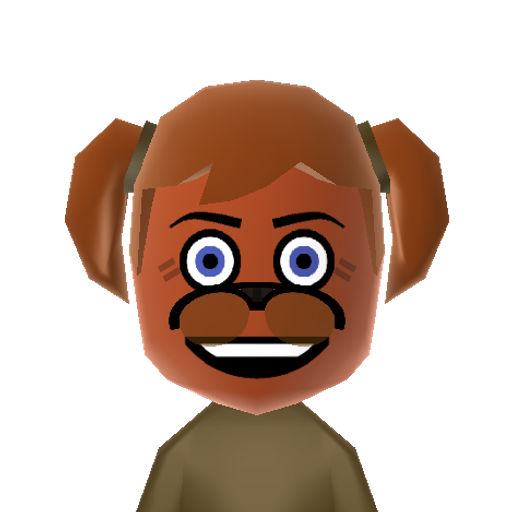 W. Freddy Mii character preview