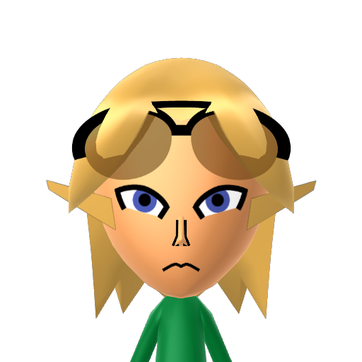 ? Mii character: A Mii uploaded to Check Mii Out Channel (WiiLInk)