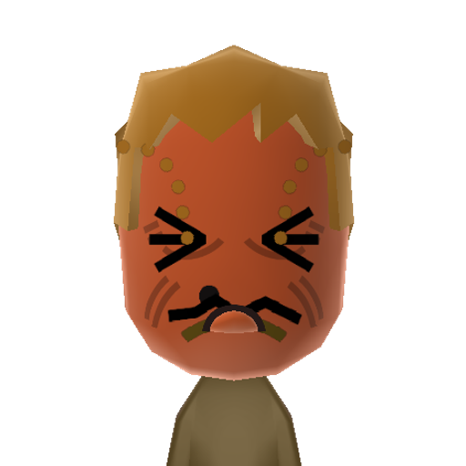 Scarecrow Mii character preview