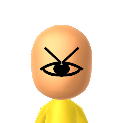 Illuminati Mii character: These are extracted and derived from the Mii Central Miis from the 3DS Miitopia.